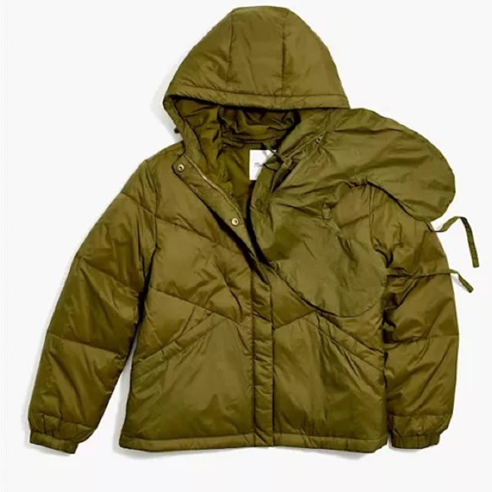 Madewell Chevron Packable Puffer Jacket
